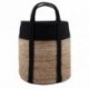 Sac décoration STOF Palawan noir 30x30x35cm