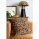 Coussin STOF FAUVES moka 45x45cm