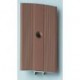 Seuil dénivelé PPS ROMUS 2,70m 1262 alu bronze
