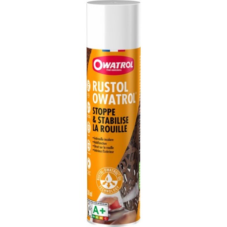 Peinture OWATROL Rustol antirouille incolore 300ml