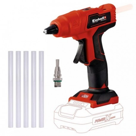 Pistolet à colle EINHELL sans fil TE-SG 18/10 Li - Solo