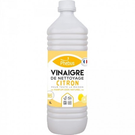 Vinaigre de nettoyage 9,5° PHEBUS citron 1L