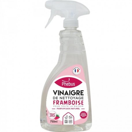 Vinaigre de nettoyage 9,5° PHEBUS framboise spray 750ml