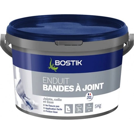 Enduit bandes à joint BOSTIK Gamme GSB 5kg