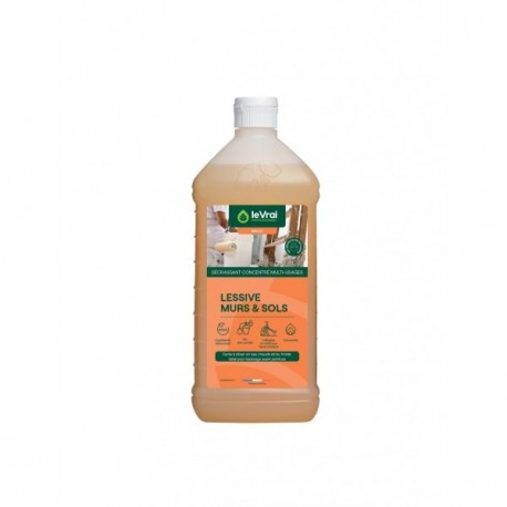 Lessive murs et sols LE VRAI 1L