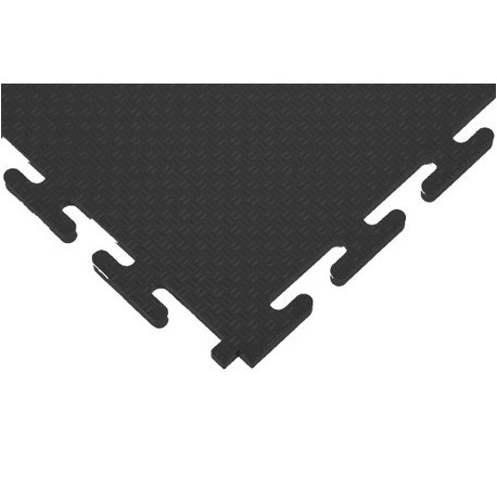 Dalle PVC TLM Traficfloor ECO NT 7mm gris foncé (proche RAL7016) 50x50cm
