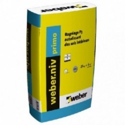 WEBER Ragréage Niv Primo P3