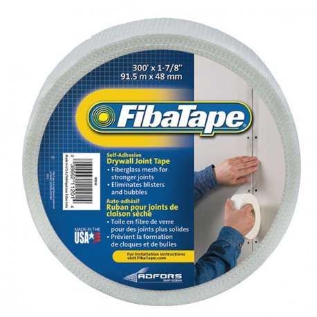 Bande à joints FIBATAPE Adhésive Perfect Finish ultra mince 20mx48mm