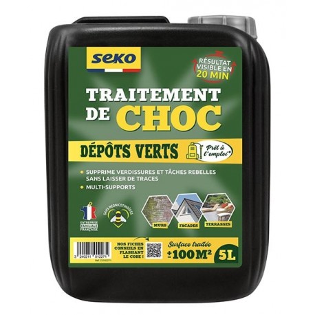 Traitement de choc Dépôts Verts SODEPAC 5L