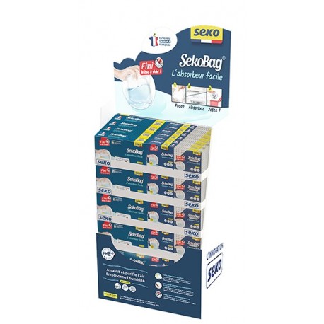 Box SODEPAC Sekobag 2 X 150G SEKOBAG + 4 X 150G SEKOGAB + BOX BLANCHE + 1X150G SEKOBAG