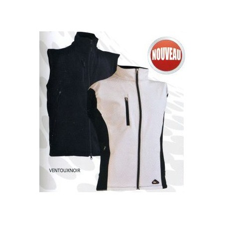 Gilet VEPRO Ventoux blanc/noir taille L