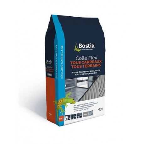 Colle tous carreaux BOSTIK gris 10kg