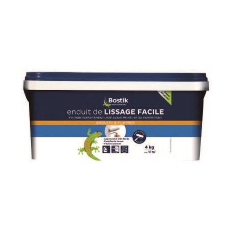 Enduit de lissage facile pâte BOSTIK Gamme GSB 4kg