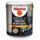 Peinture acrylique satin ALPINA 2,5L cappuccino