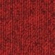 Revêtement de sol textile DELZONGLE Première 33 rouge 570 dalles de 50x50cm