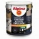 Peinture alkyde émulsion satin ALPINA 2,5L noir