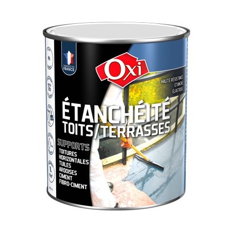 Etanchéité OXI pour toits et terrasses gris 1L