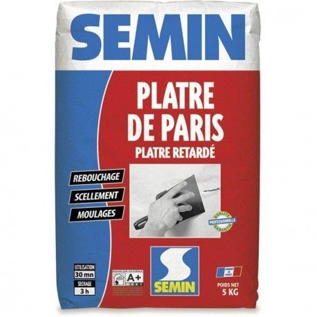 Plâtre de paris SEMIN 5kg