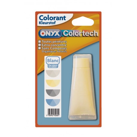 Colorant ONYX Colortech blanc 25ml
