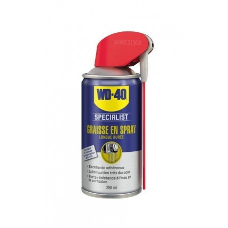 Graisse spray longue durée WD-40 gamme Spécialist 250ml