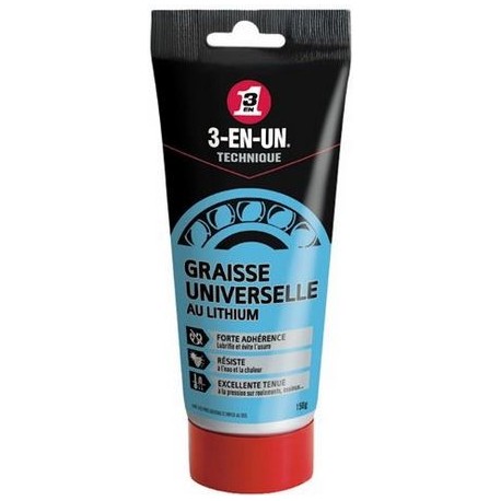 Graisse universelle au lithium 3-EN-1 150g