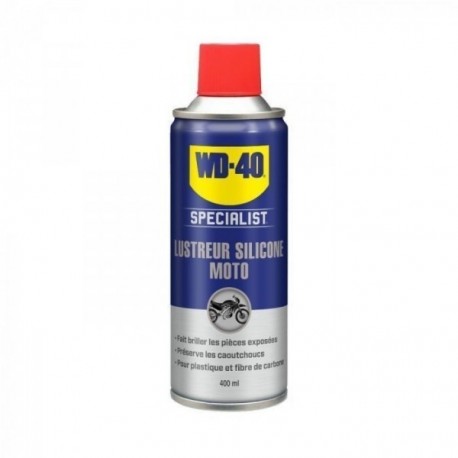 Lustreur Silicone Moto WD-40 400ml gamme Moto