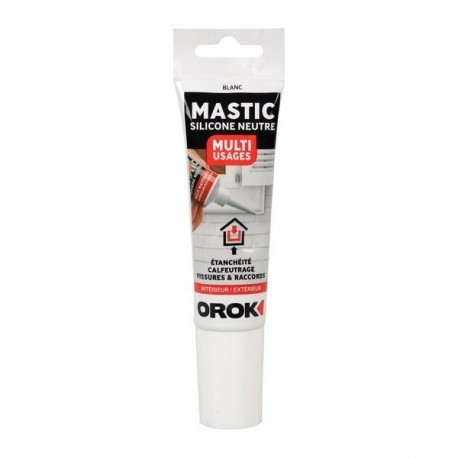 Mastic silicone neutre multiusages 85ml