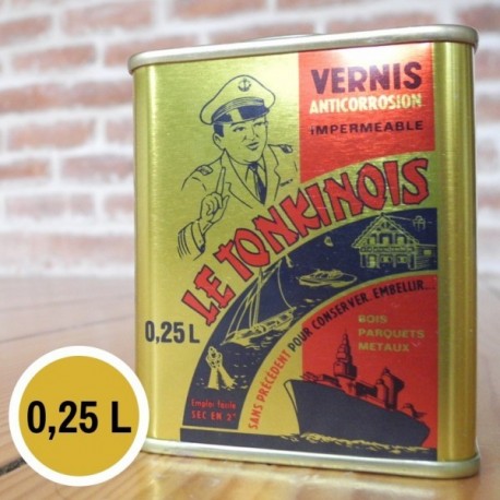 Vernis haute protection LE TONKINOIS 0,25L