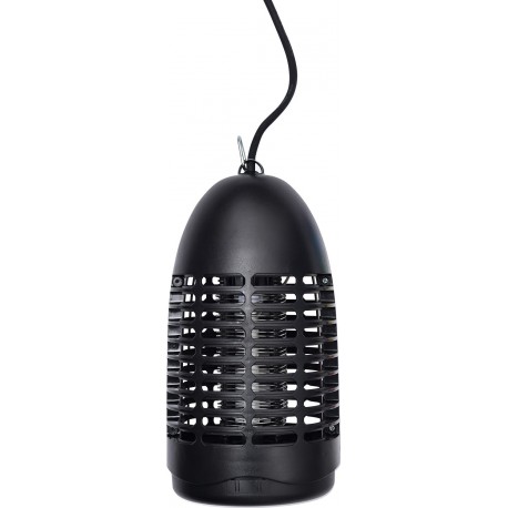 Lampe anti-insectes LUANCE simple néon forme allongée noir