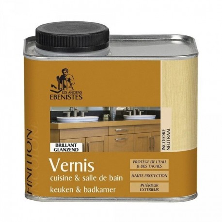 Vernis LES ANCIENS EBENISTES Cuisine & Bain 450ml