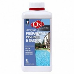 Nettoyant préparateur OXI pour piscine 1L