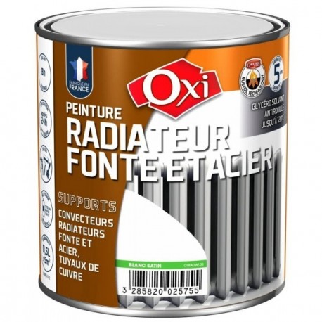 Peinture OXI radiateur blanc 0,5L