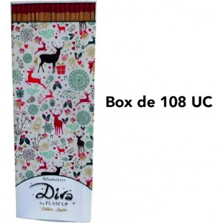 Box Allumettes DIVA FLAM UP 108UC