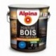 Peinture bois microporeuse satin ALPINA 2,5L azur