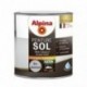 Peinture sol intérieur satin ALPINA 0,5L gris aluminium