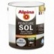 Peinture sol intérieur satin ALPINA 2,5L gris aluminium