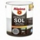 Peinture sol intérieur satin ALPINA 2,5L gris béton