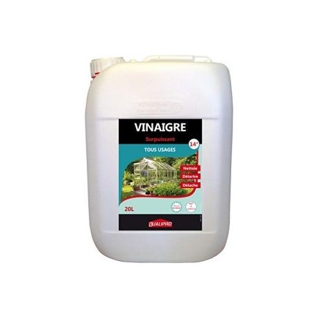 Vinaigre de nettoyage surpuissant 14° QUALIPRO 20L