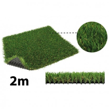 Gazon synthétique TURFGRASS Bella 27mm 6146 lime 2m