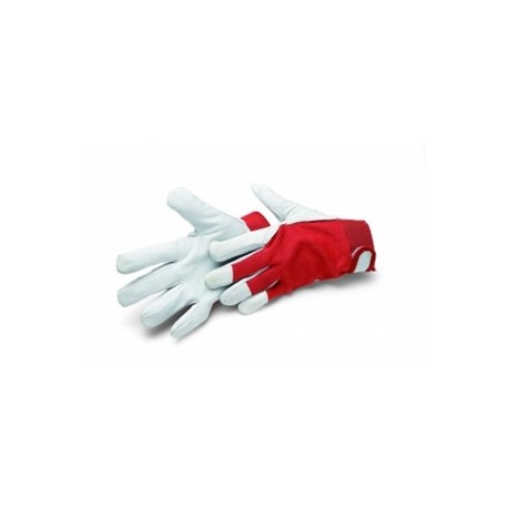 Gant Workstar race blanc et rouge SCHULLER M réf : 42721 pour construction