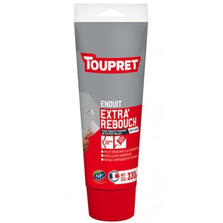 Enduit extra'rebouch pâte TOUPRET gamme les Essentiels 330g