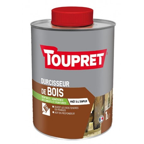 Durcisseur de bois liquide TOUPRET gamme les Essentiels 1L