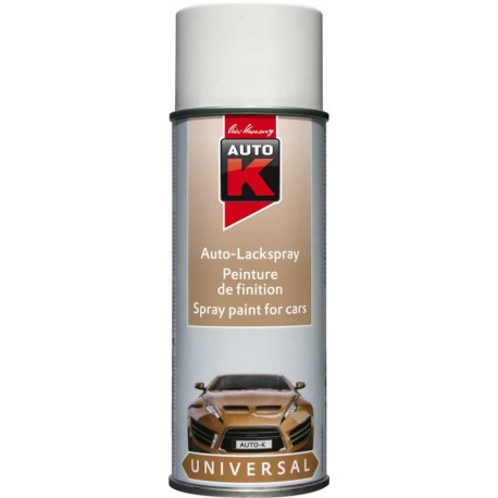 Peinture de finition AUTO-K 400ml blanc brillant