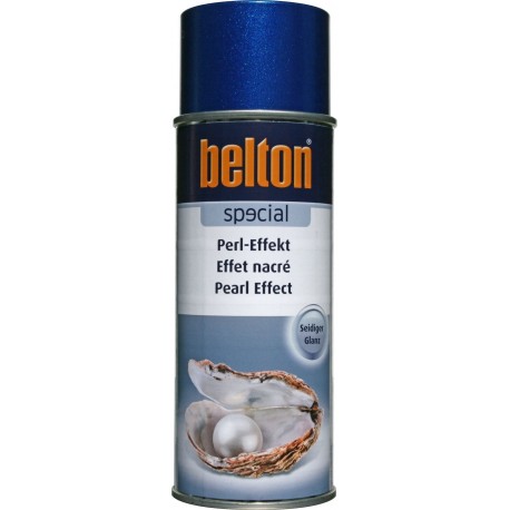 Peinture nacrée BELTON bleu pasadena 400ml