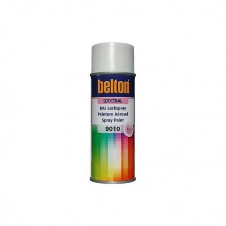 Peinture BELTON spectral mat RAL 9010 blanc pur 400ml