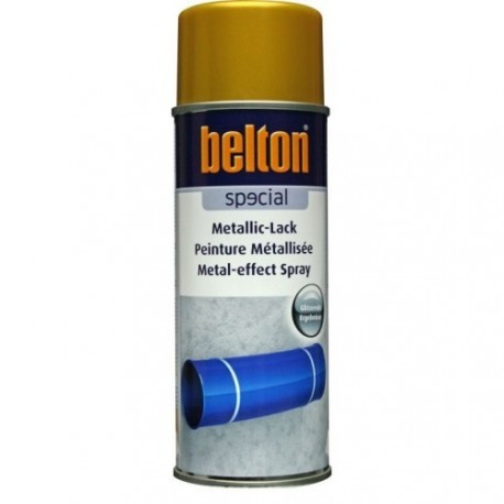 Peinture BELTON effet métallisé or 400ml