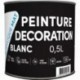 Peinture acrylique TDP Décoration mat blanc 0,5L