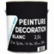 Peinture acrylique TDP Décoration mat blanc 2,5L