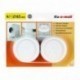 4 cales FIX-O-MOLL anti-vibration machine blanc