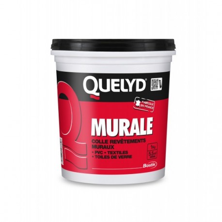 Colle revêtement muraux QUELYD PRO murale 1kg